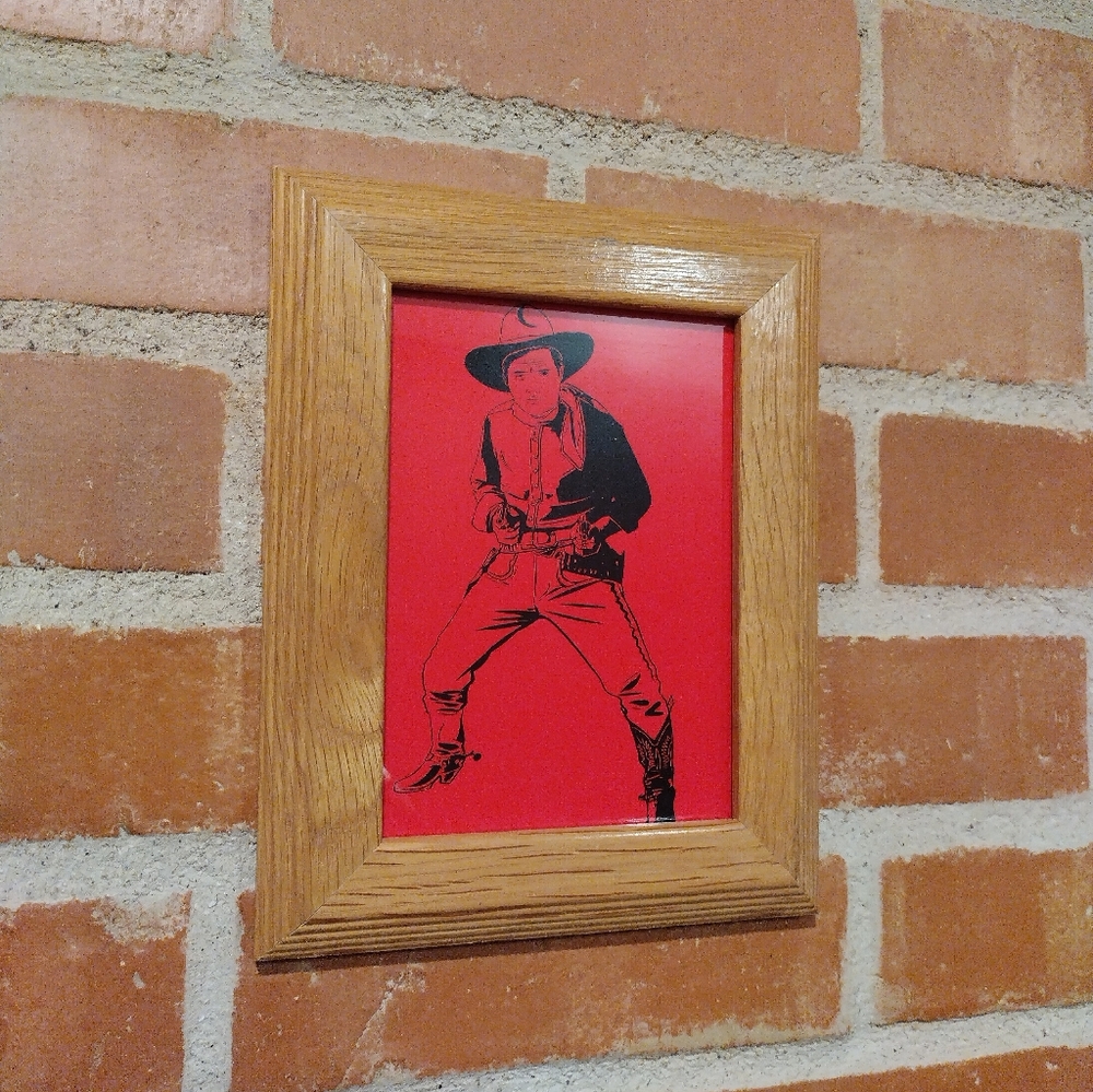 Tom Mix Old School American Cowboy Sin City By Neon Nicho